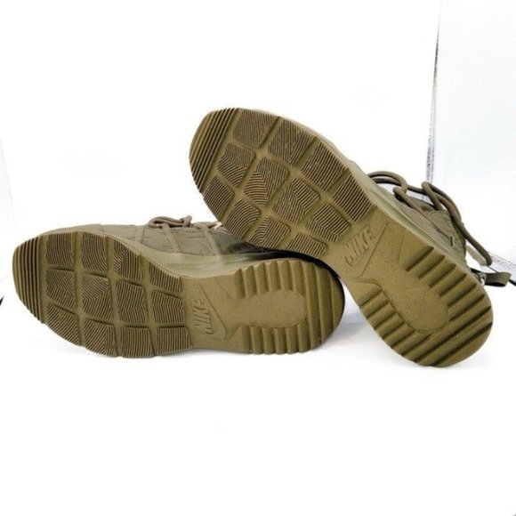 Nike Tanjun High Rise Women's Boots Sz 8 Green Military AO0355 300 Light Weight! - Picture 5 of 9